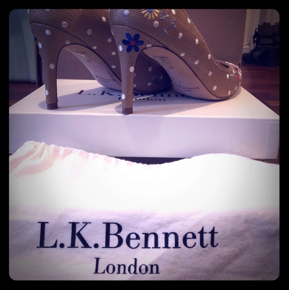 Flower LK Bennett Heels
